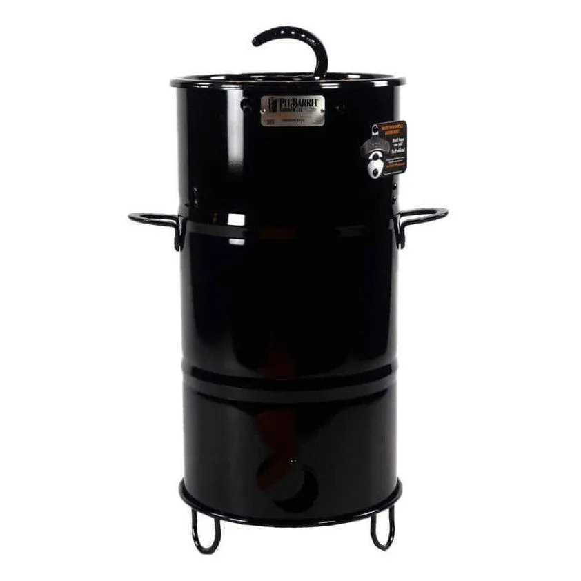 14" Pit Barrel Junior Cooker Smoker Steel Portable Camping Tailgating PKG1001J