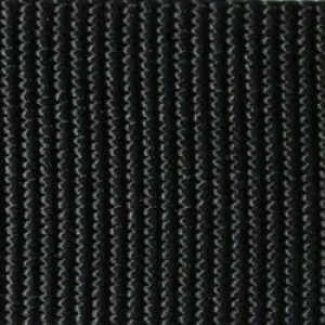 2" Black Nylon Webbing (sold by the foot)