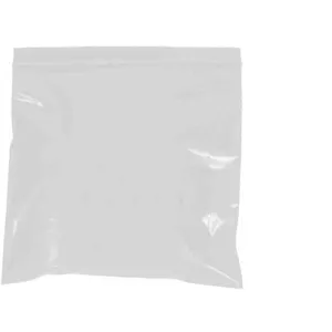 3" x 5" - 2 mil White Reclosable Poly Bags