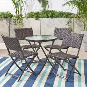 5pcs Outdoor Wicker Bistro Set - NH164692