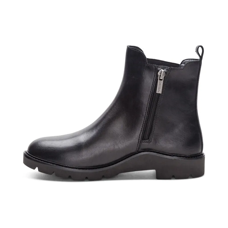 Aetrex Hannah Arch Support Boot Black