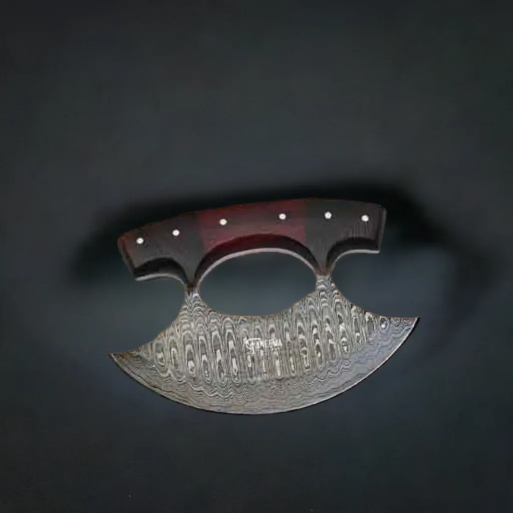 ALASKAN ULU | Damascus Knife | Traditional | Versatile | Beautiful