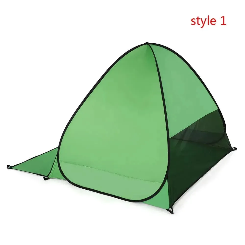 Automatic Tent UV Protection Outdoor Camping Tent Travel Instant Pop Up Beach Tent Ultralight Sun Shelter Tents Cabana Awning