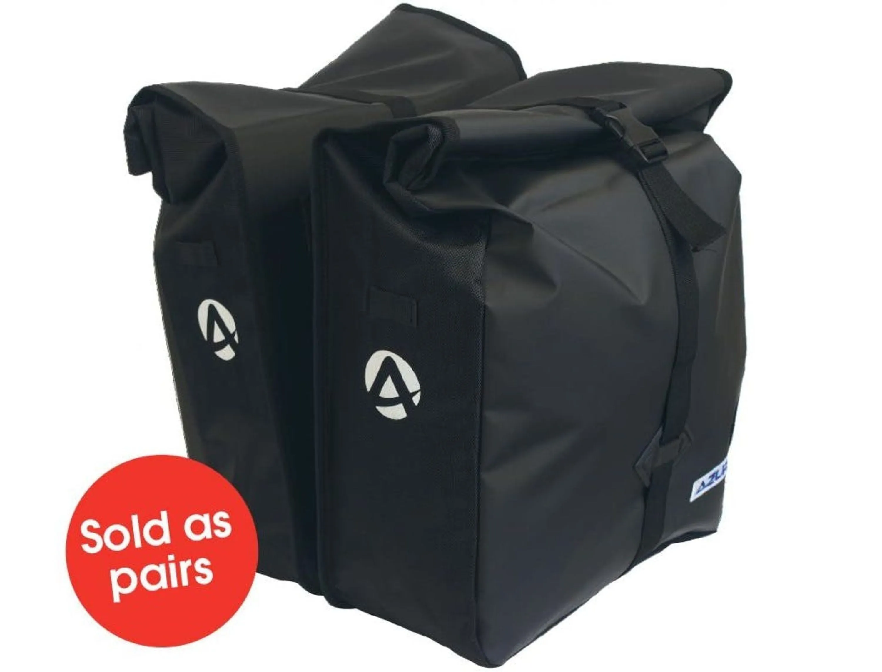 Azur Metro Pannier Bag Set  Black