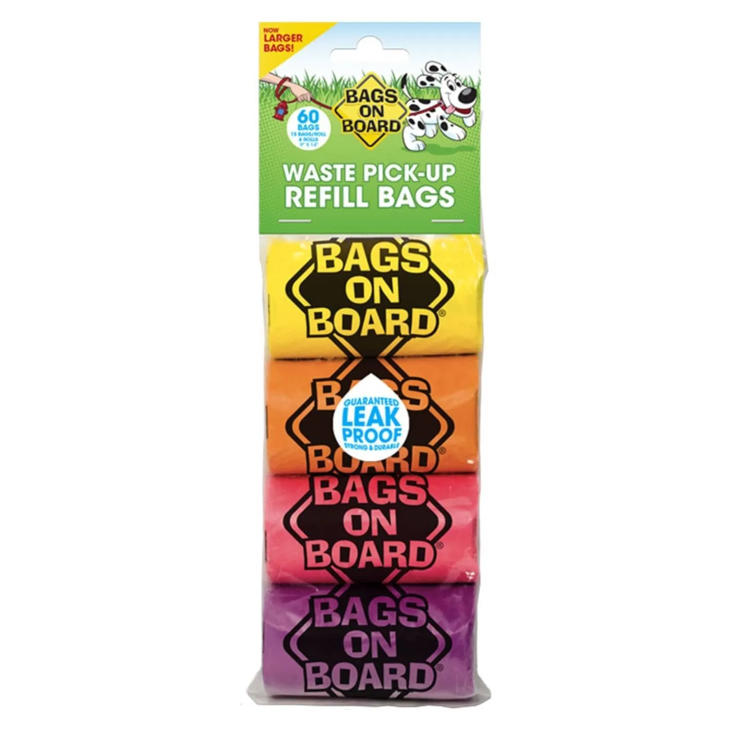 Bags On Board Refill Rolls 4 X 15 Bags