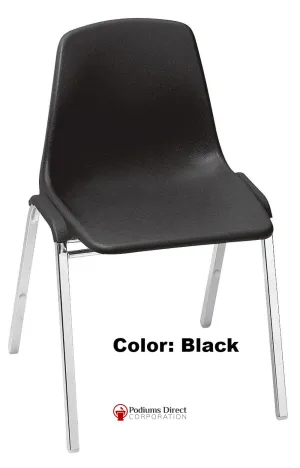 Banquet Chair Model 8100 Series Poly Shell Stacking