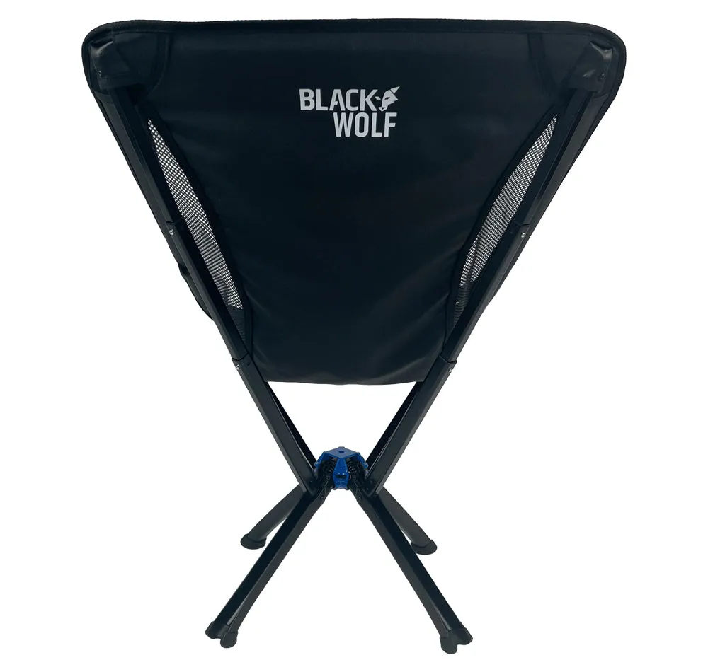 Black Wolf Quick Fold Lightweight Chair