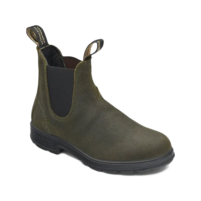 Blundstone 1615 - Original Dark Olive Waxy Suede