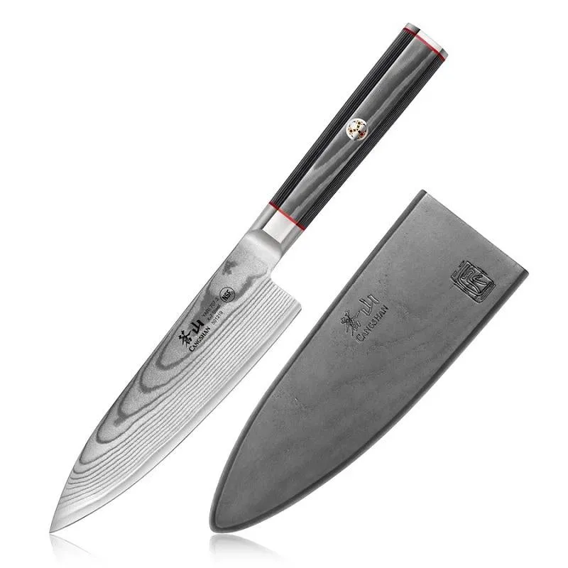 Cangshan YARI Series 6-inch Chef's Knife with Sheath