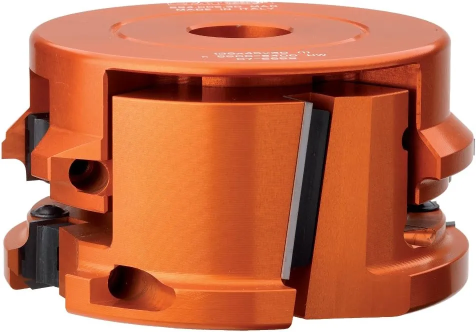 CMT Orange Tools 695.005.A4 PAIR OF KNIVES FOR ROUNDOVER/CHAMFER (TOP) R=4 45°