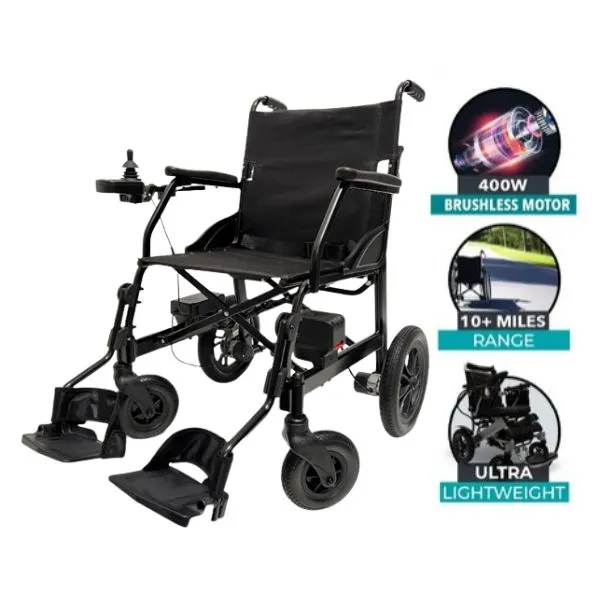 ComfyGo  X-Lite Ultra Lightweight Foldable Electric Wheelchair