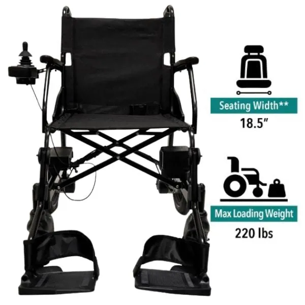 ComfyGo  X-Lite Ultra Lightweight Foldable Electric Wheelchair