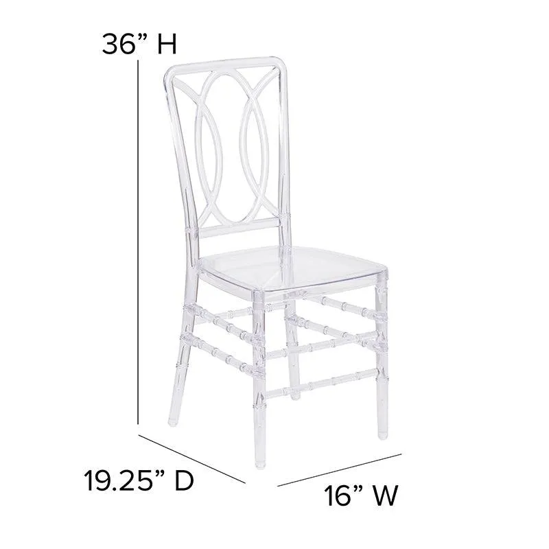 Crystal Ice Mayoral Chiavari Chair