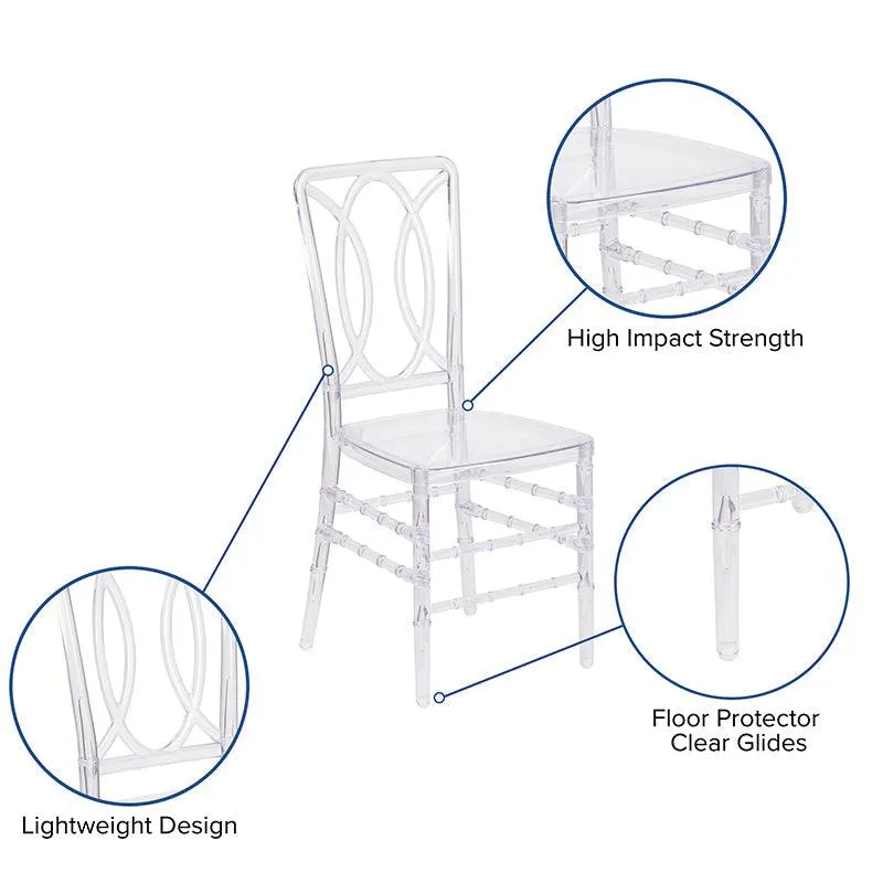 Crystal Ice Mayoral Chiavari Chair