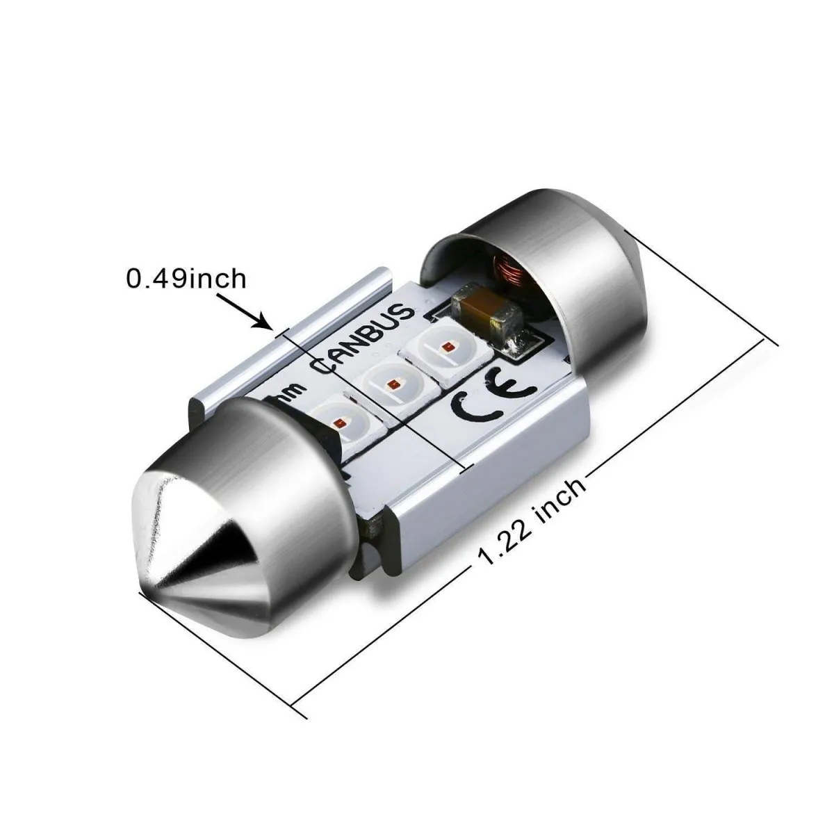 DE3175 DE3022 LED Bulbs Interior Map Dome Trunk Lights DE3021