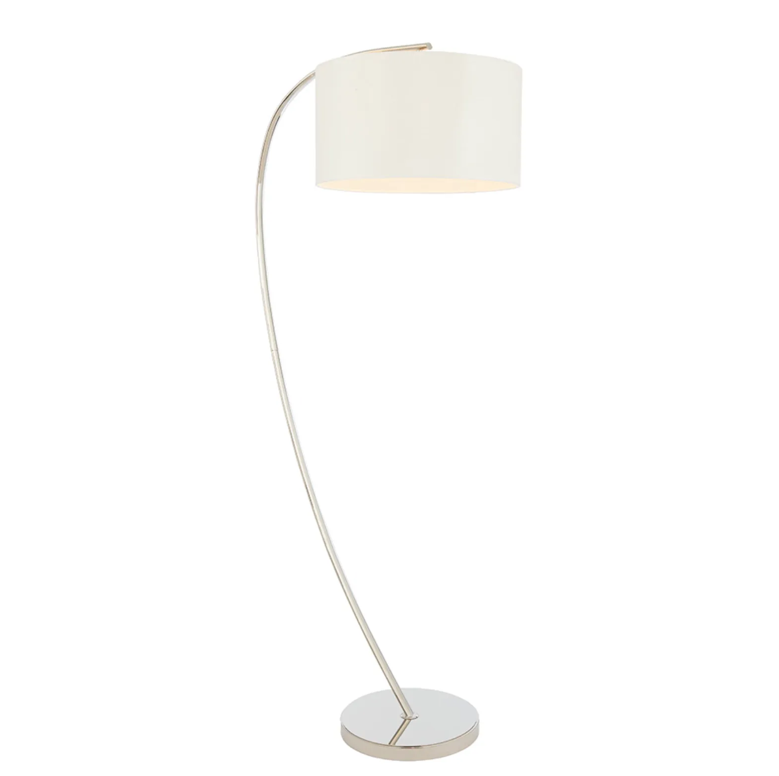 Elegant Arched Floor Lamp, Nickel - ID 12151