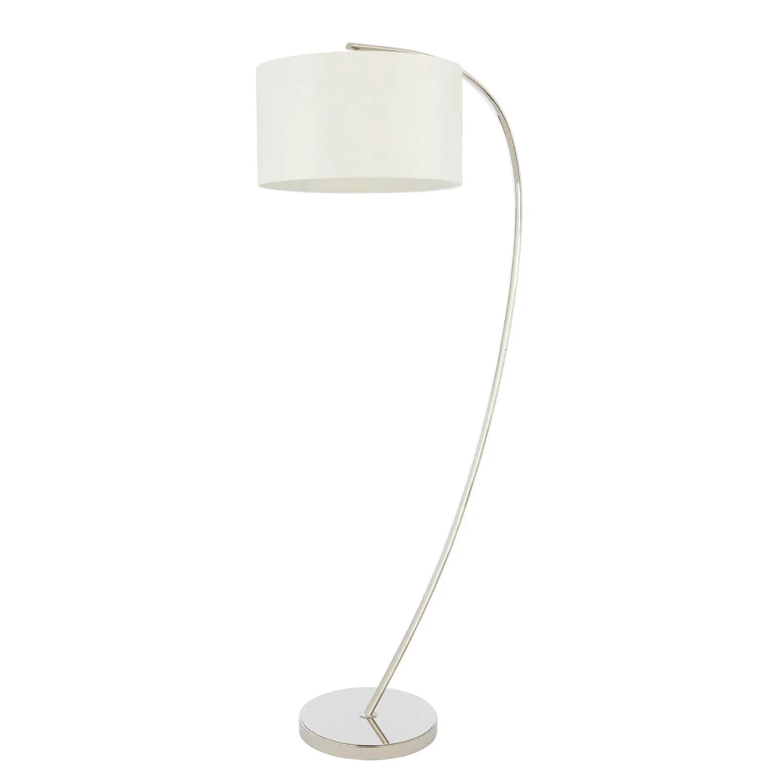 Elegant Arched Floor Lamp, Nickel - ID 12151