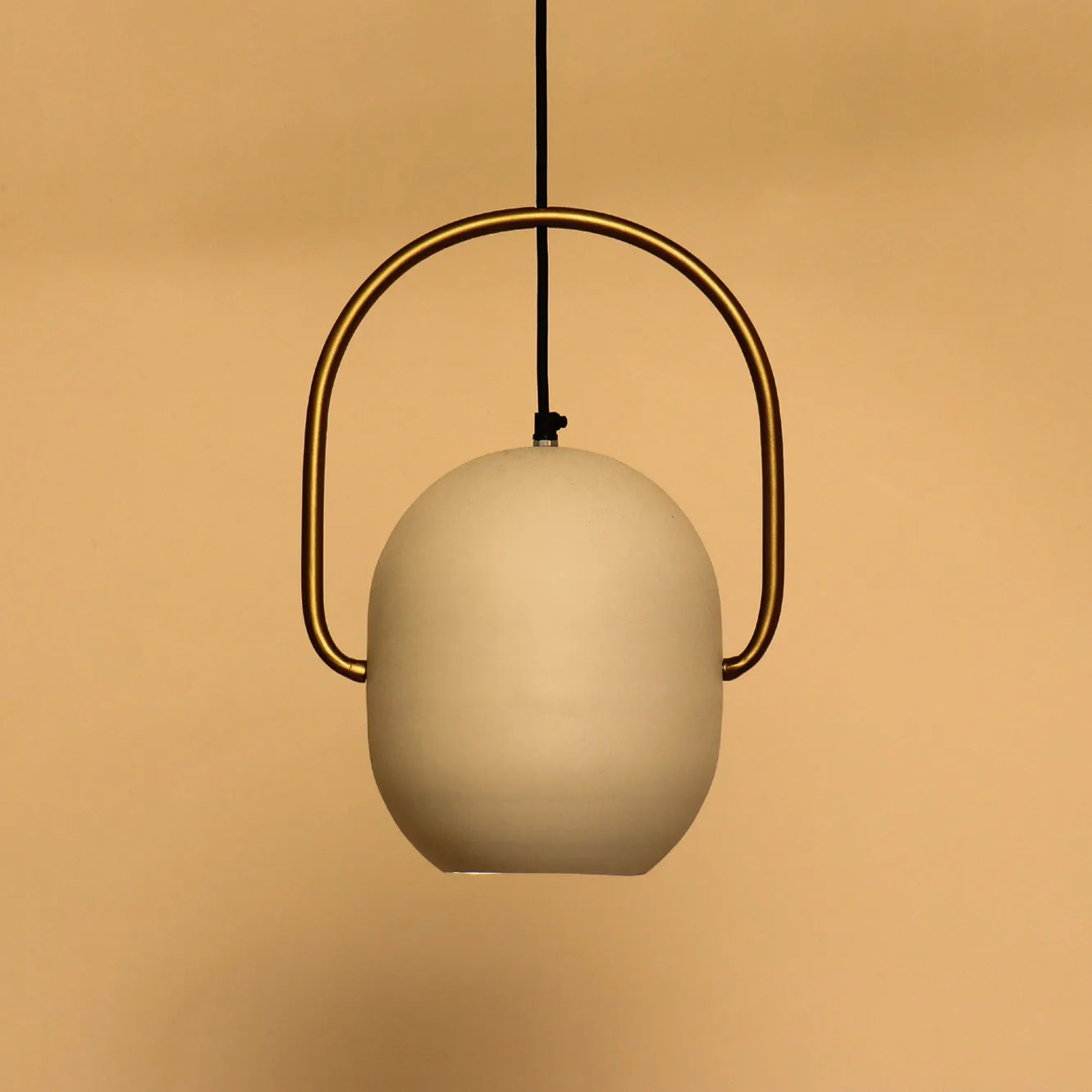 Ezhil White Hanging Lamp