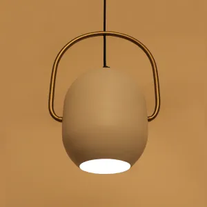 Ezhil White Hanging Lamp