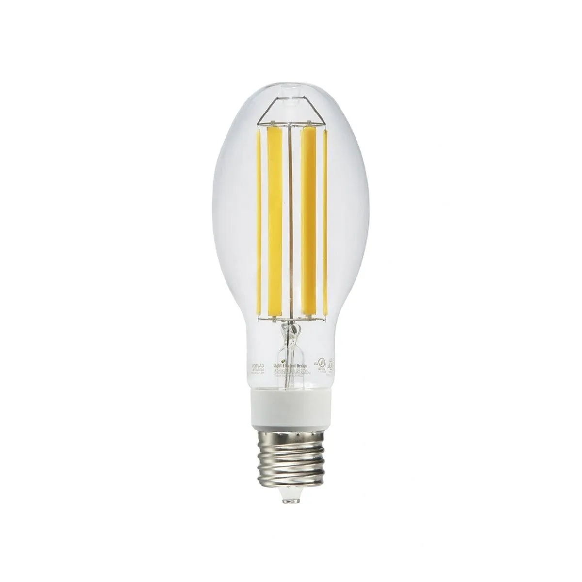 Filament Retrofit LED Bulb ED28, 45W, 7500lm, 5000K, 250W MH Equal, EX39 Mogul, 120-277V