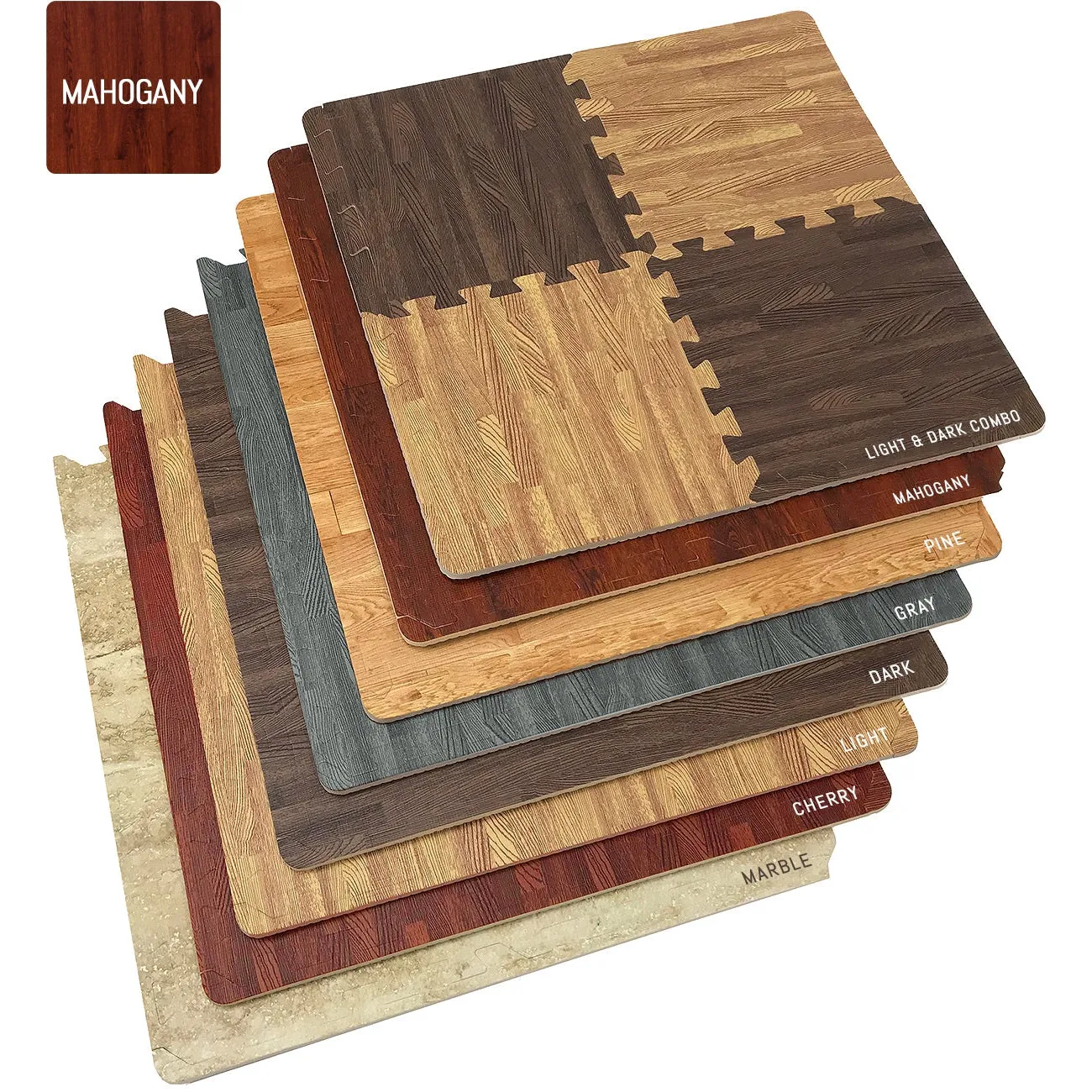 Floor Mat Interlocking Set (12 Pc)