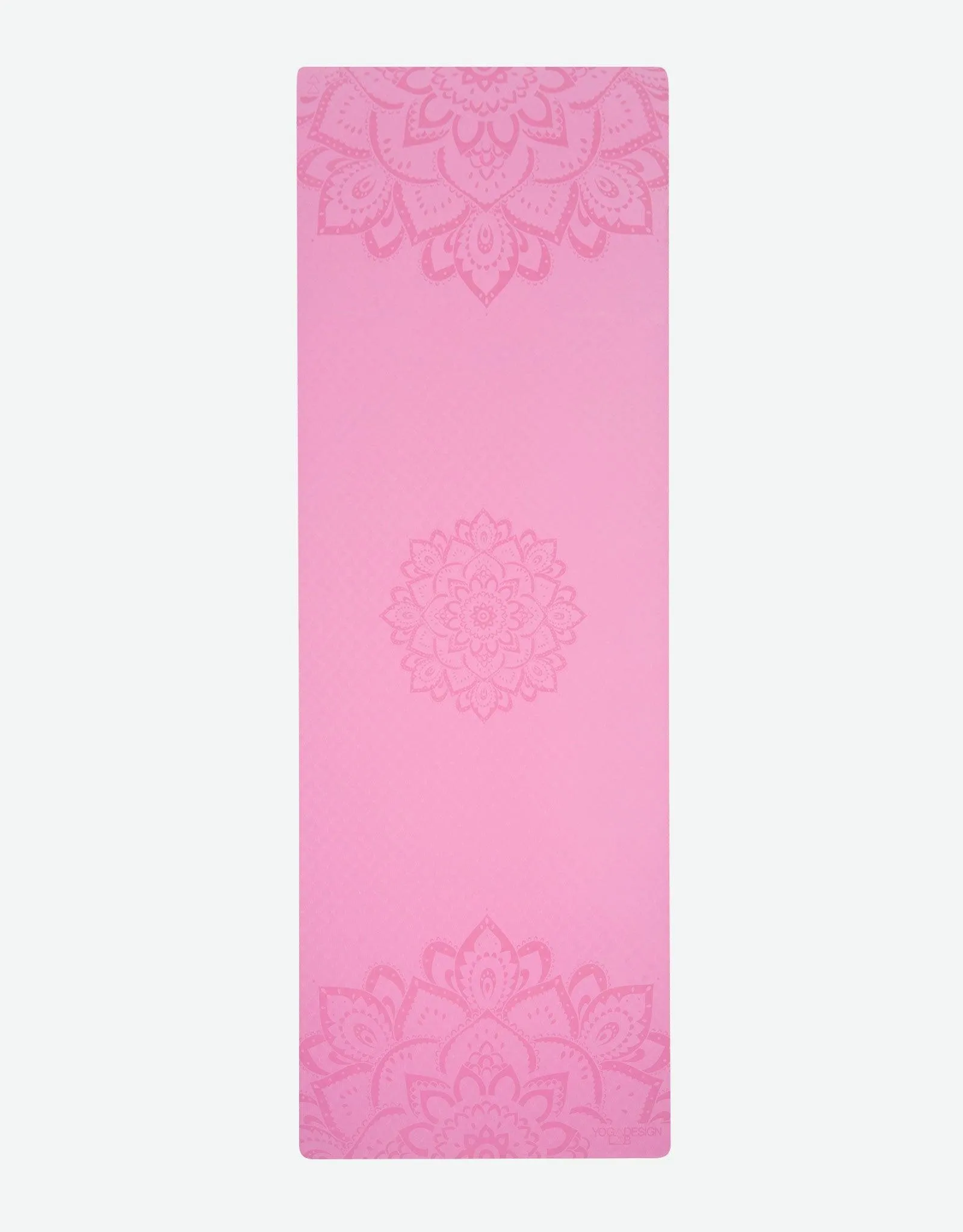 Flow Yoga Mat Pure Mandala Rose 6mm - Ideal Mat For Beginners for Yoga Sessions