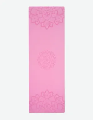 Flow Yoga Mat Pure Mandala Rose 6mm - Ideal Mat For Beginners for Yoga Sessions