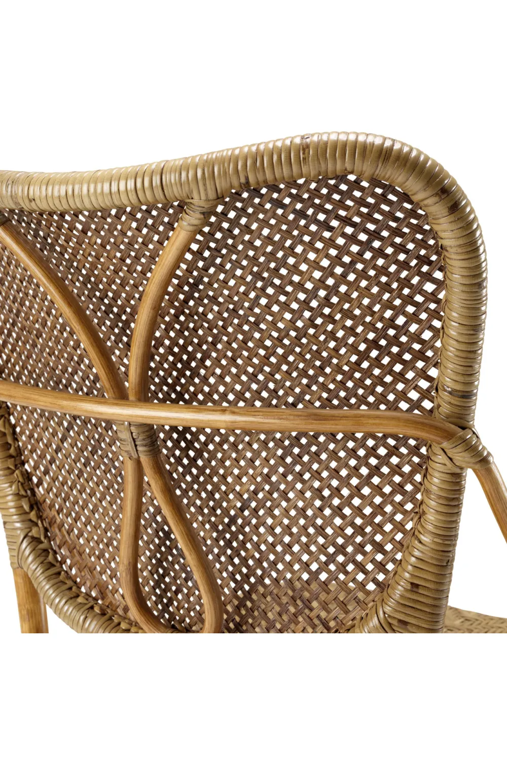 Handwoven Rattan Dining Chair | Eichholtz Colony