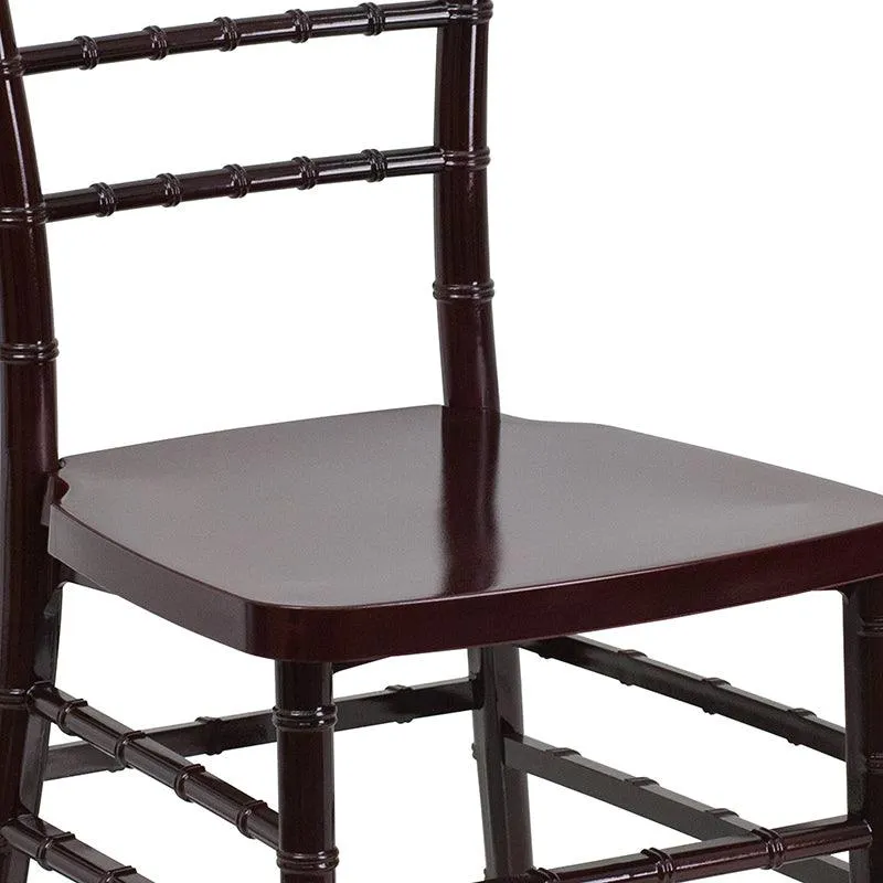 Hercules Premium Mahogany Resin Chiavari Chair