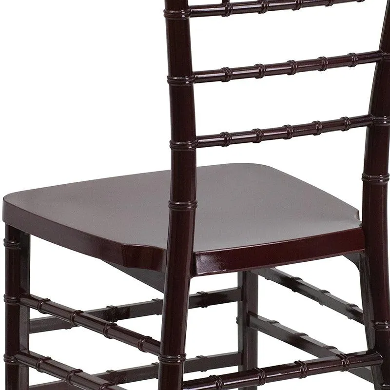 Hercules Premium Mahogany Resin Chiavari Chair