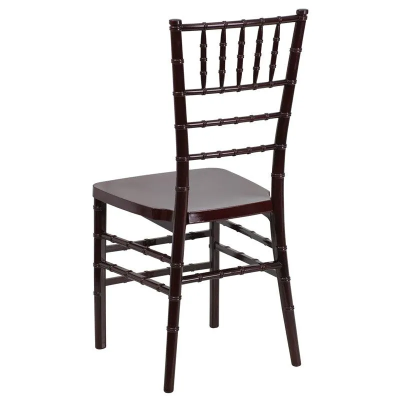 Hercules Premium Mahogany Resin Chiavari Chair