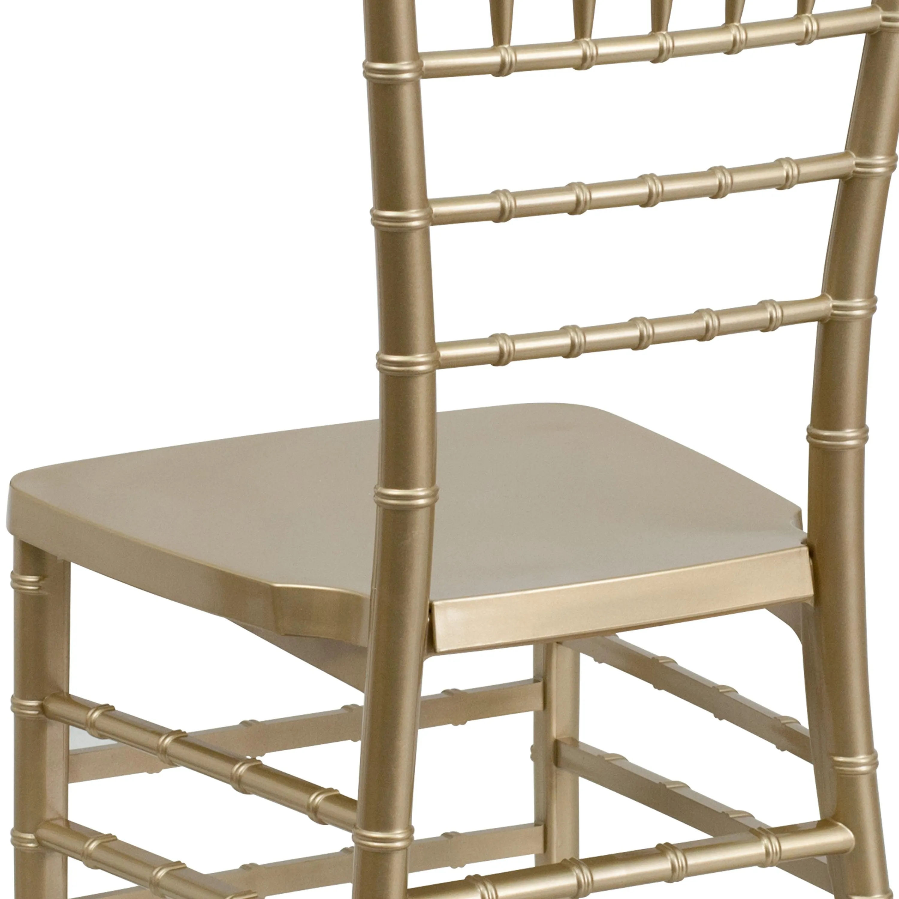 HERCULES PREMIUM Series Resin Stacking Chiavari Chair with Free Cushion