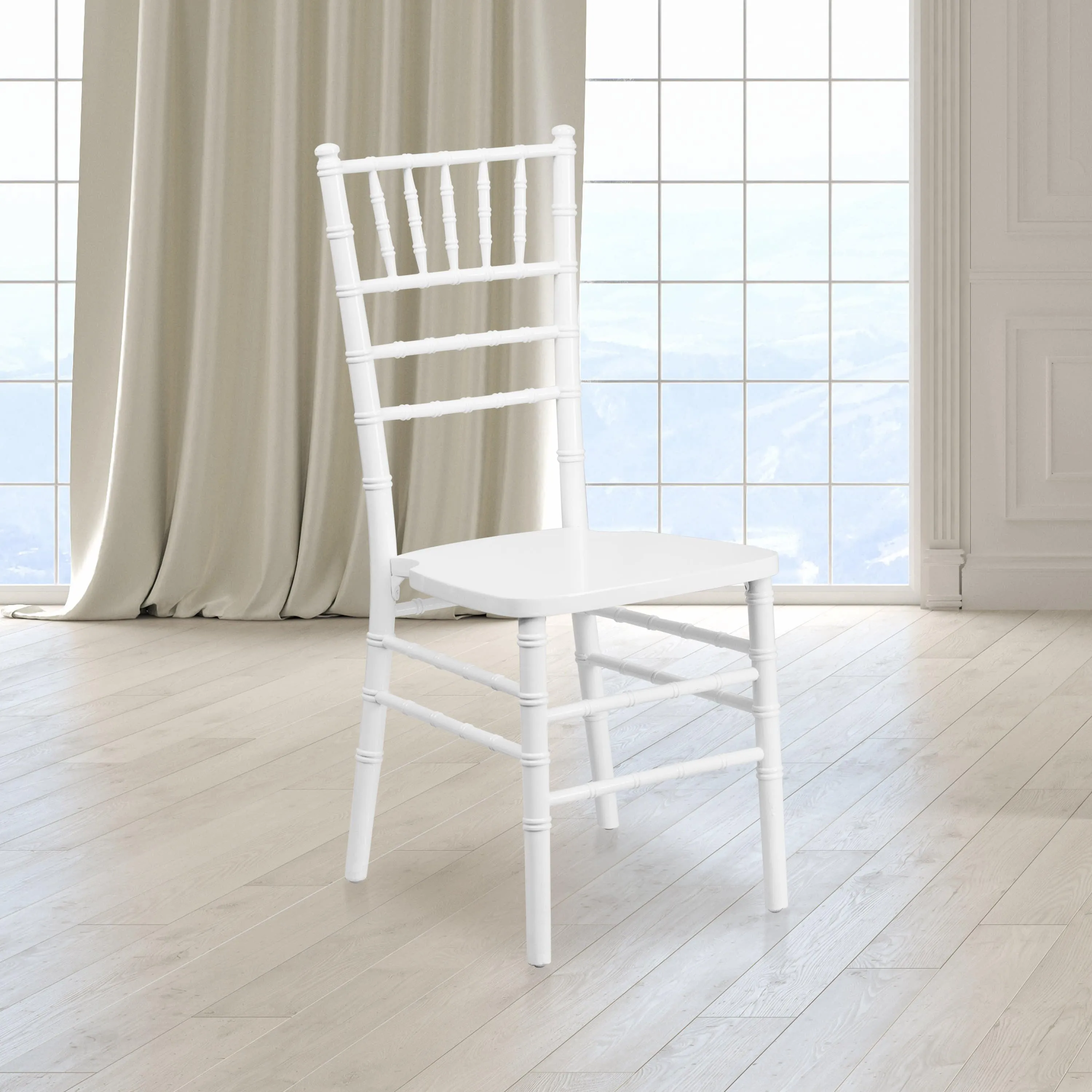 HERCULES Series Wood Chiavari Chair with Free Cushion