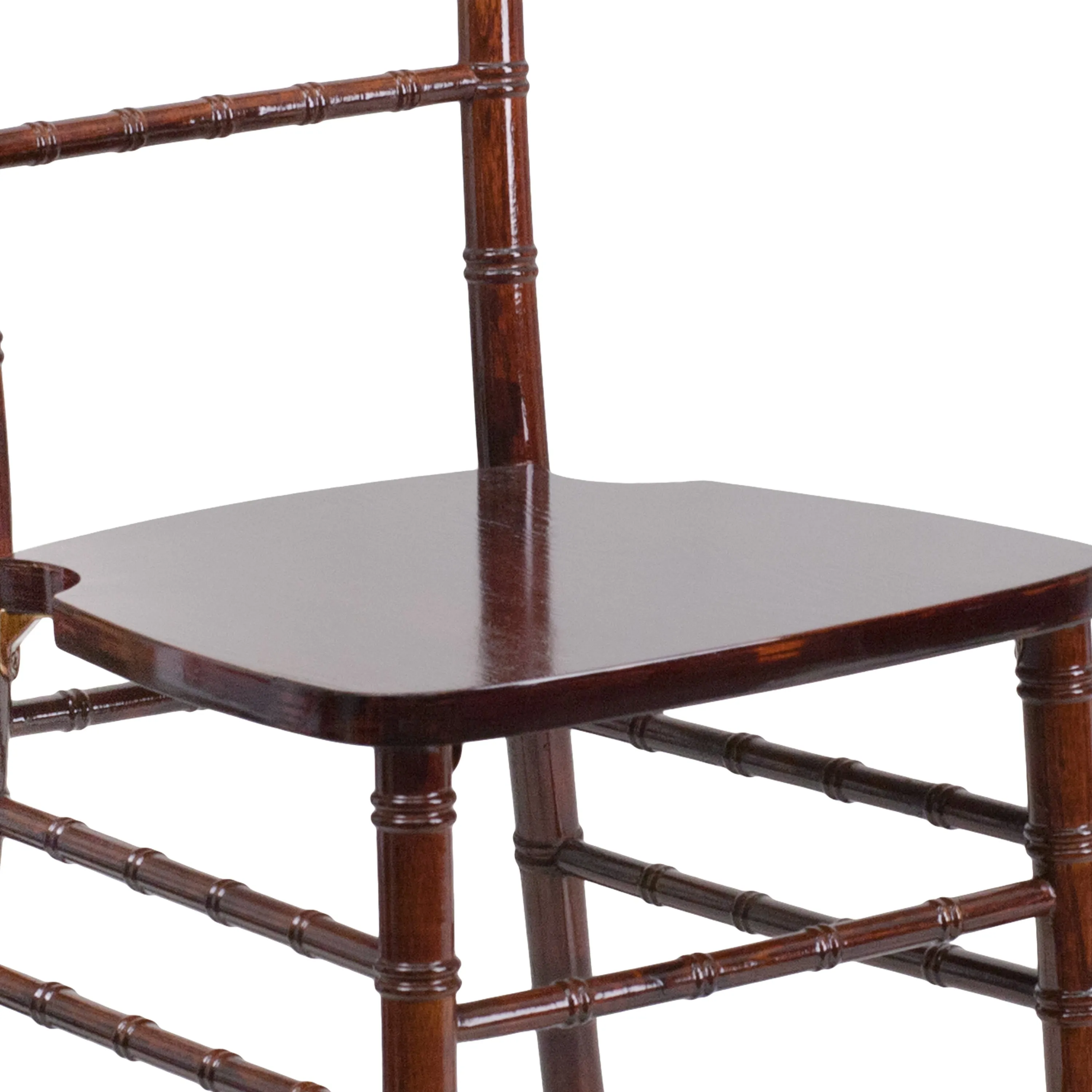 HERCULES Series Wood Chiavari Chair with Free Cushion