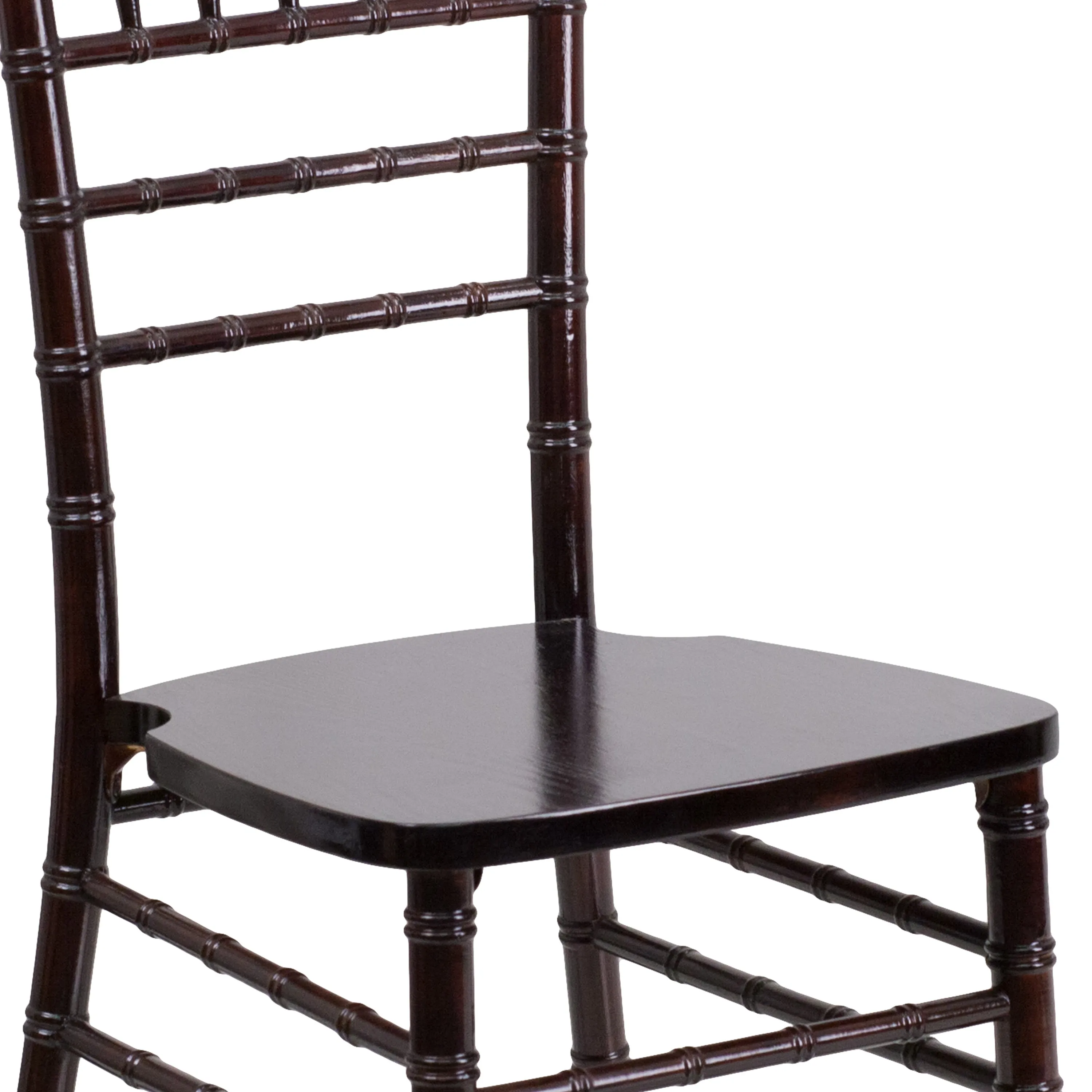 HERCULES Series Wood Chiavari Chair with Free Cushion