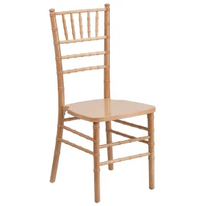 HERCULES Series Wood Chiavari Chair with Free Cushion