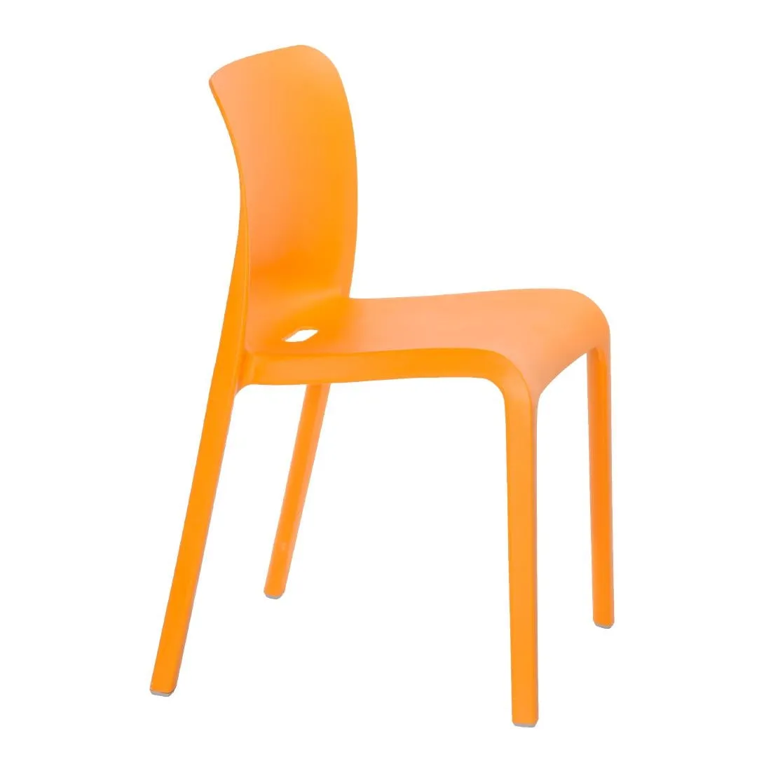 HX763 Origin POP Chair Deep Orange  480x500x790mm (Pack of 2)