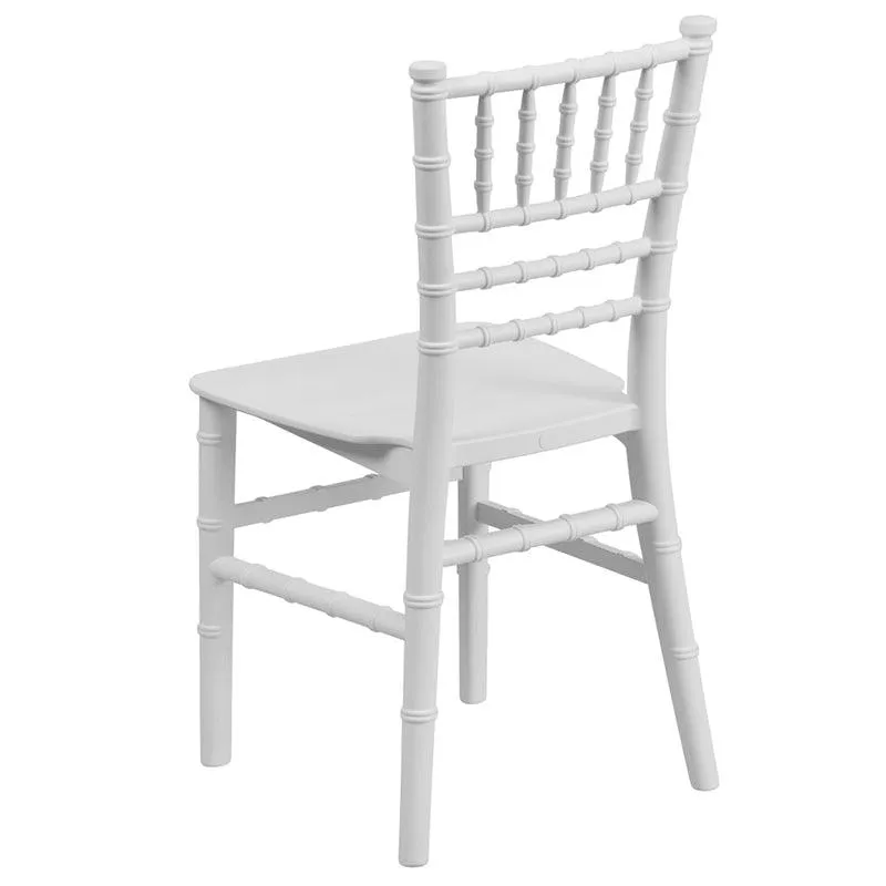 Kids White Resin Chiavari Chair