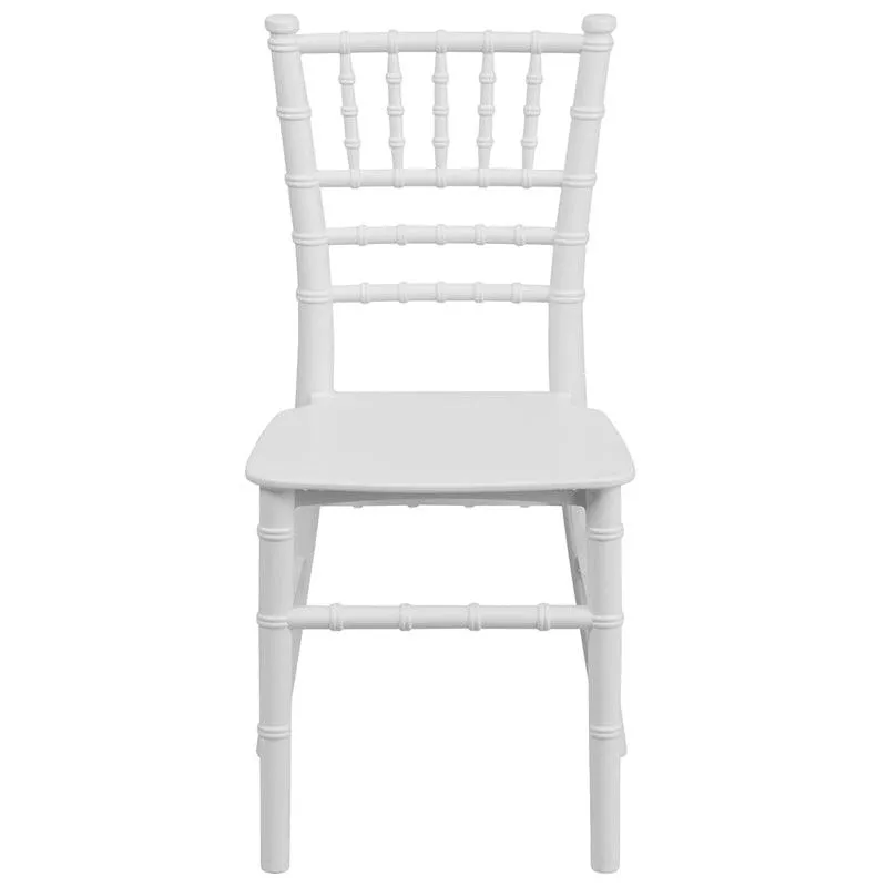 Kids White Resin Chiavari Chair