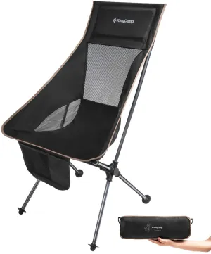 KingCamp Lightweight High Back Camping Chair