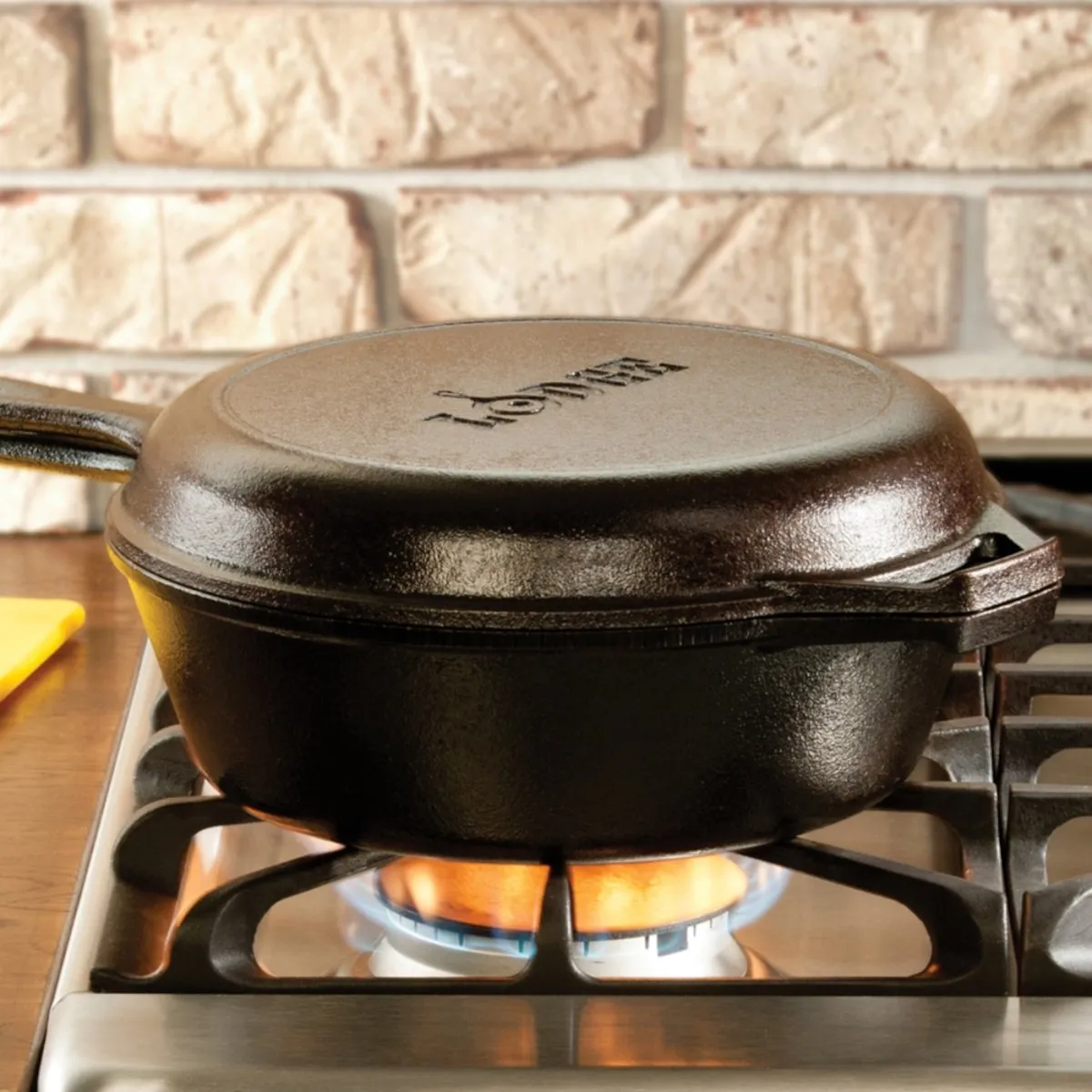 Lodge Cast Iron Combo Cooker 26cm (3L)