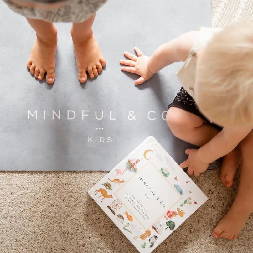 Mindful & Co Kids Luxe Kids Yoga Mats Rose