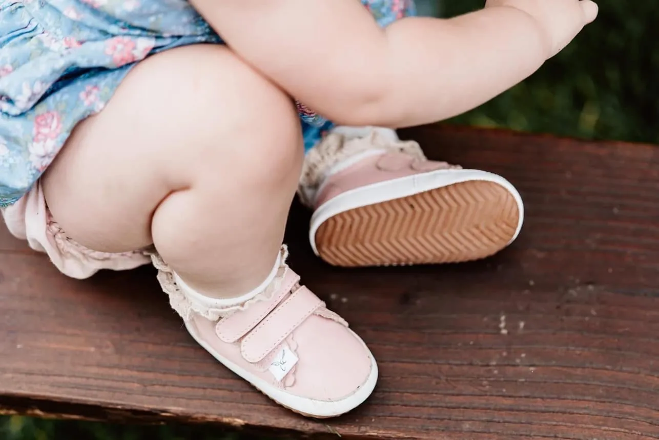 Nora Low Top with Anti-Slip Sole - Pink