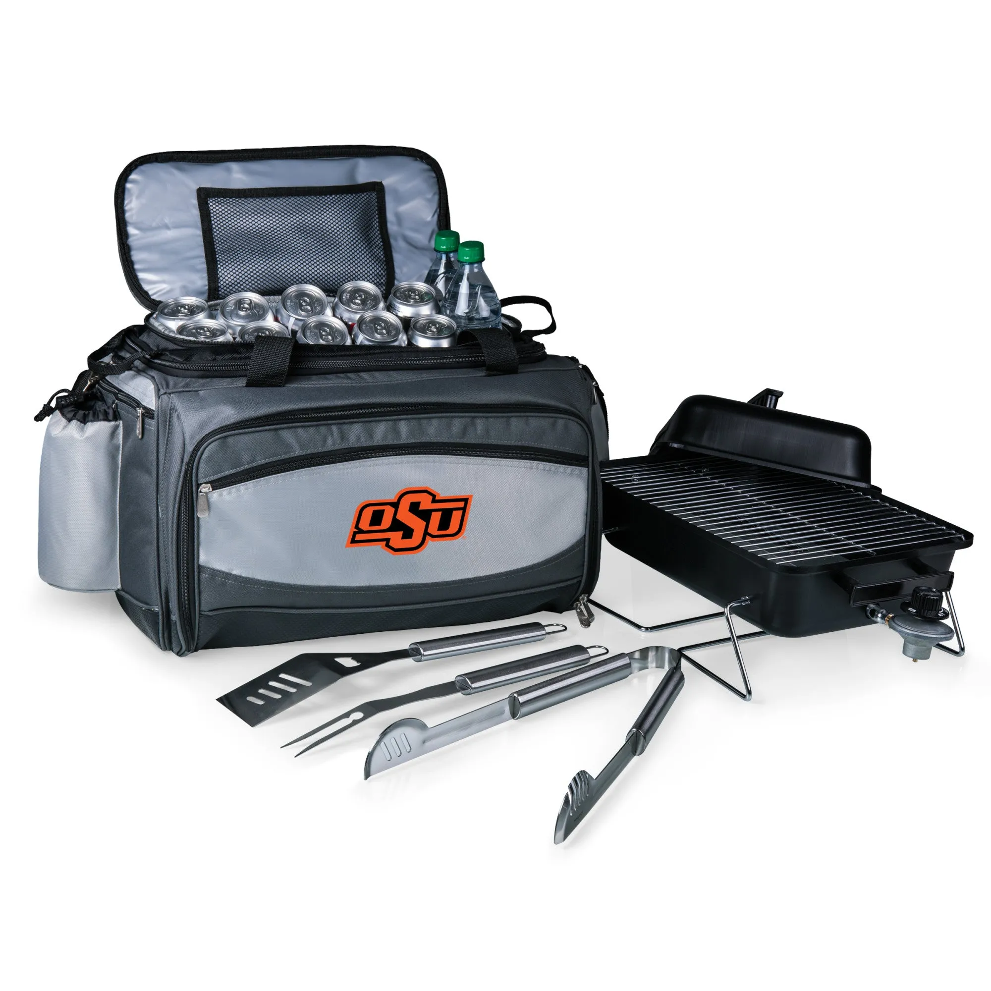 Oklahoma State Cowboys - Vulcan Portable Propane Grill & Cooler Tote