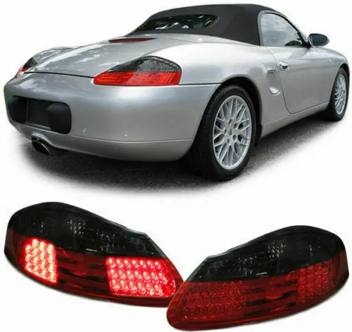 Porsche 986 Boxster 1999-2004 Red & Smoked LED Taillight