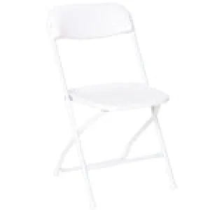 PRE White Plastic Dining Chair