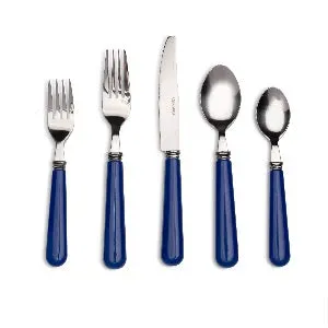 Q Squared - Provence Blue 20pc Flatware Set