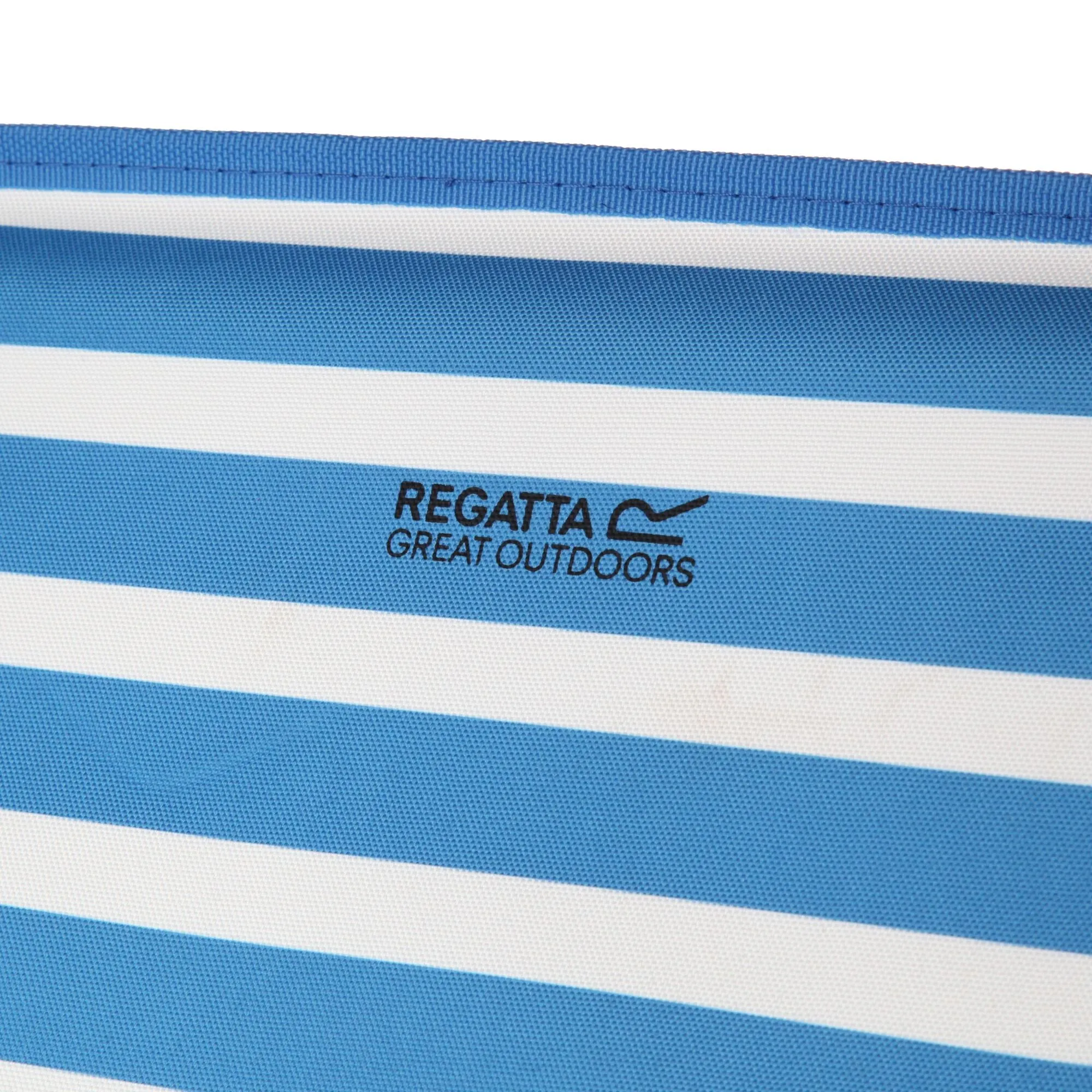 Regatta Kruza Beach Lounger - French Blue/Wht - One Size