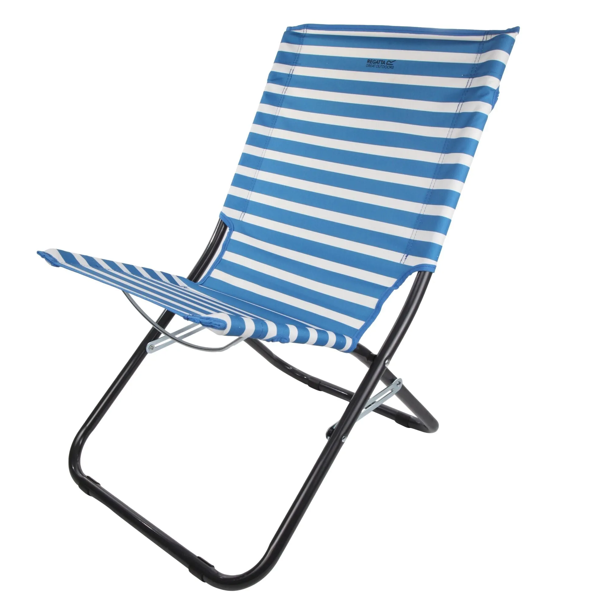 Regatta Kruza Beach Lounger - French Blue/Wht - One Size