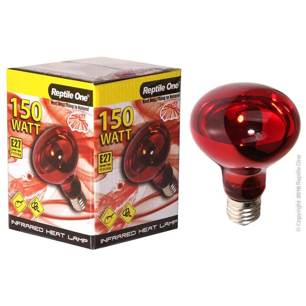 Reptile One Heat Lamp Infrared 150W E27